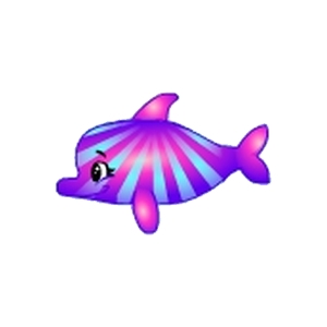 Violet Twilight Dolphin